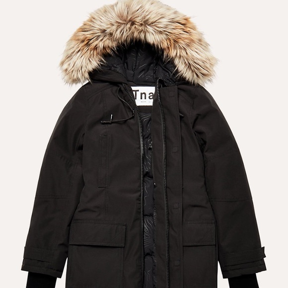 TNA Bancroft Parka Black Size XS - Picture 2 of 4